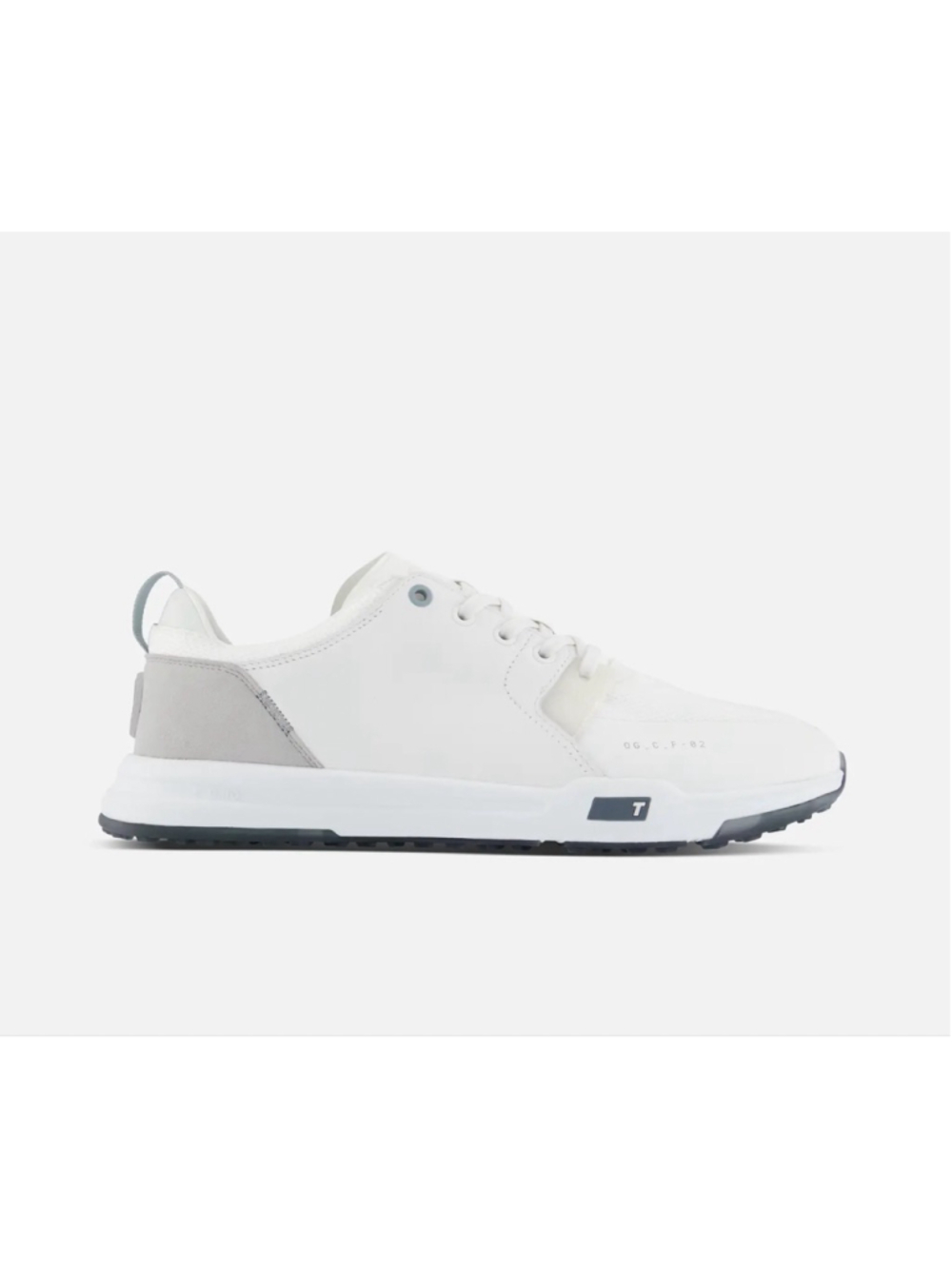 Men's TRUE OG Cush White Gray Sneakers Size 12.5